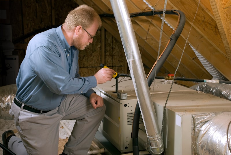 Inspecting furnace